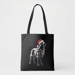 Bolsa Tote Papais noeis Labrador Retriever Natal Light Dog Lo