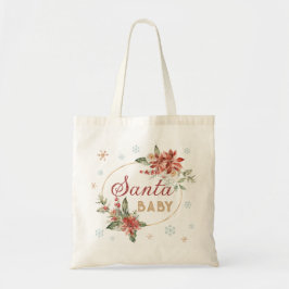 Bolsa Tote Papais noeis Natal Bebê Compro da agricultura de i