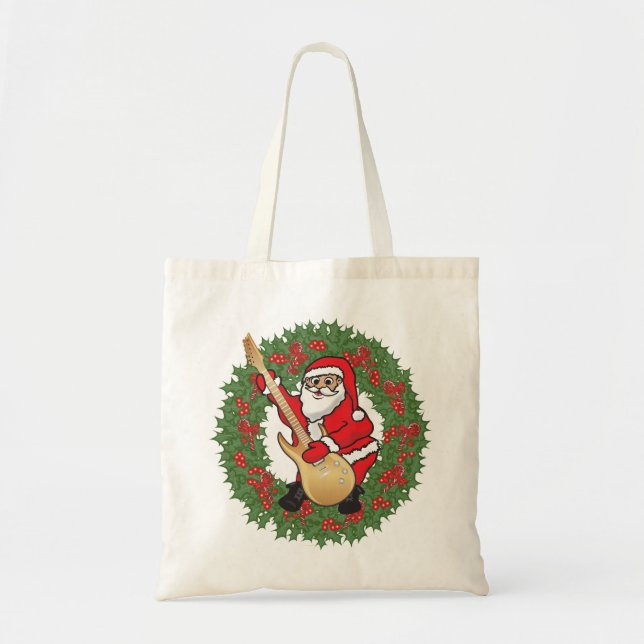 Bolsa Tote Papais noeis Rockin Skull (Frente)
