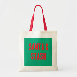 Bolsa Tote Papais noeis Stash Toalha Festiva