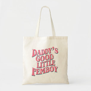 Bolsa Tote Papaizinho do Bom Menino Afeminado Orgulho Gay LGB
