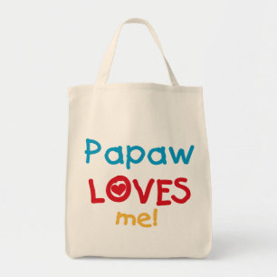 Bolsa Tote Papaw me ama T-shirts e presentes