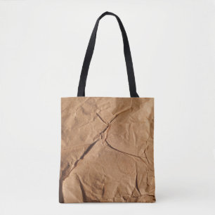 Bolsa Tote Papel de embrulho de reciclado. Textura.