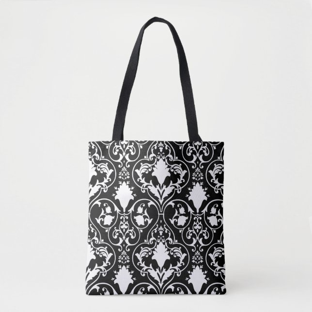 Bolsa Tote Papel de parede antigo do rolo (Frente)