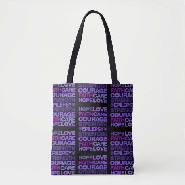 Bolsa Tote Papel de parede...Epilepsia (Frente)