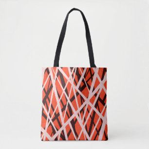 Bolsa Tote Papel Geométrico de abstrato: Textura de Alto Res