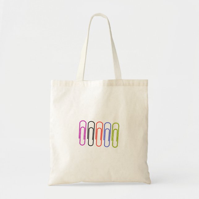 Bolsa Tote Paper clip (Frente)