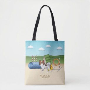 Bolsa Tote Papillon Agilidade Sable Vermelho Com Nome Persona