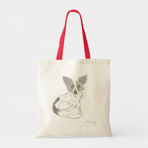 Bolsa Tote Papillon Sketch Tote Bag