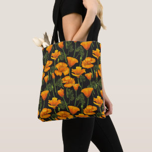 Bolsa Tote papoila da Califórnia