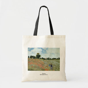 Bolsa Tote Papoilas por Claude Monet