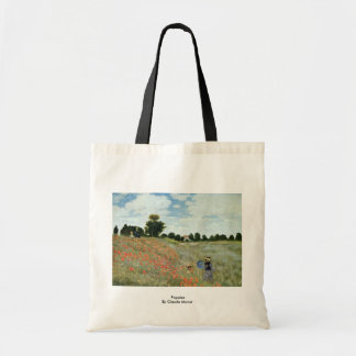 Bolsa Tote Papoilas por Claude Monet