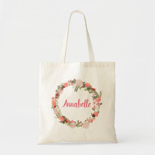 Bolsa Tote Paquiaria Flores De Casamento De Verão