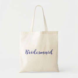 Bolsa Tote para Damas de Honra Elegante com Letra