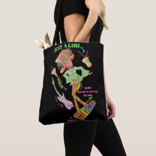 Bolsa Tote para Meninas que Realmente Amam Música