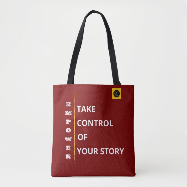 Bolsa Tote para Ombro - Vibração Empoderadora (Frente)