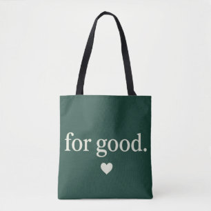 Bolsa Tote Para uma boa estética de citação positiva minimali