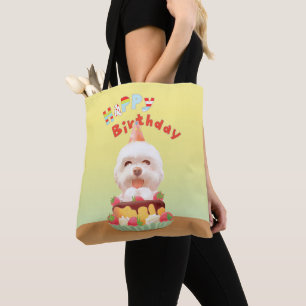 Bolsa Tote Parabéns para o aniversário
