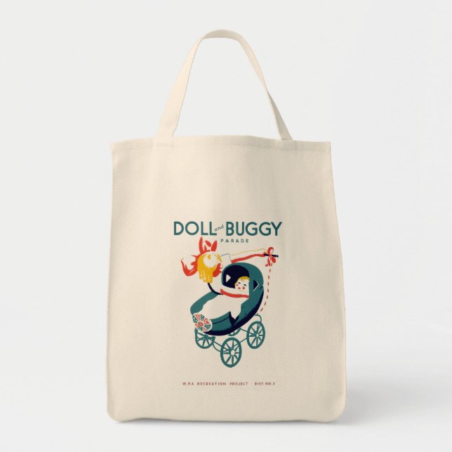 Bolsa Tote Parada Doll and Buggy (Frente)