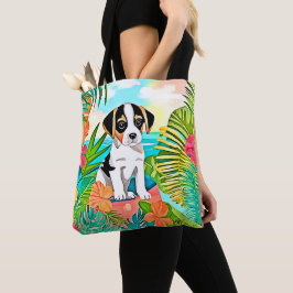Bolsa Tote Paradise Puppy Design