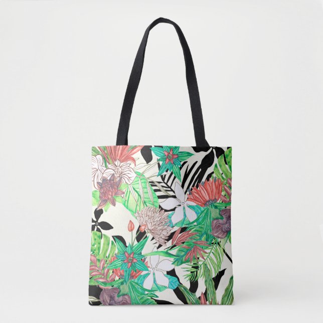 Bolsa Tote Paraíso Floral II (Frente)