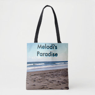 Bolsa Tote Paraíso Personalizado de Delray Beach Design