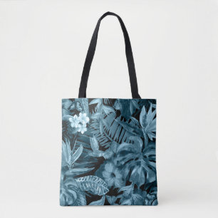 Bolsa Tote Paraíso Tropical de Aquarela: Flor da Selva