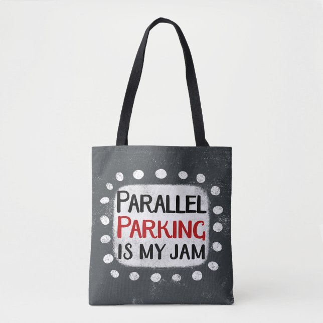 Bolsa Tote Parallel Parking (Parqueamento paralelo) É Minha B (Frente)