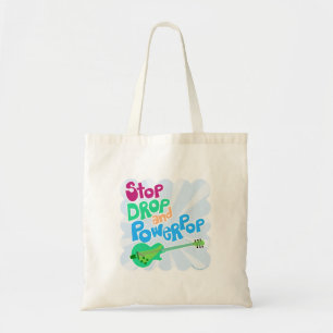 Bolsa Tote Parar o Largamento e o Slogan de Música Retroativ