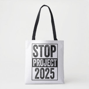 Bolsa Tote Parar Projeto 2025 Trump Harris Patroítico America