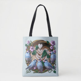 Bolsa Tote Pardais-de-java, Café de Java