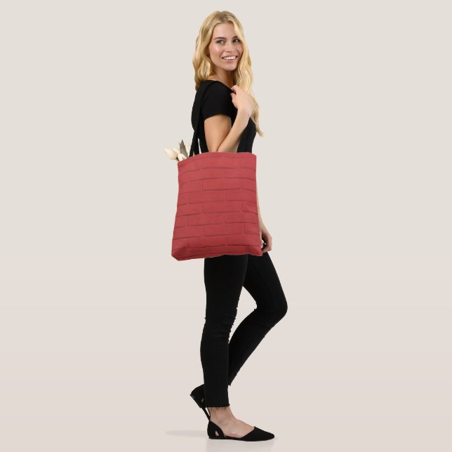 Bolsa Tote parede de tijolo vermelho (No(a) Modelo)