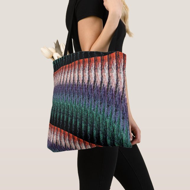 Bolsa Tote Parede do Jardim de Lavanda..... (Close Up)