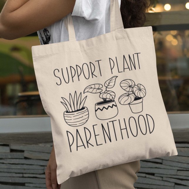 Bolsa Tote Parentalidade da Planta de Suporte (Criador carregado)