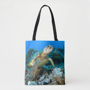 Bolsa Tote Pares da tartaruga