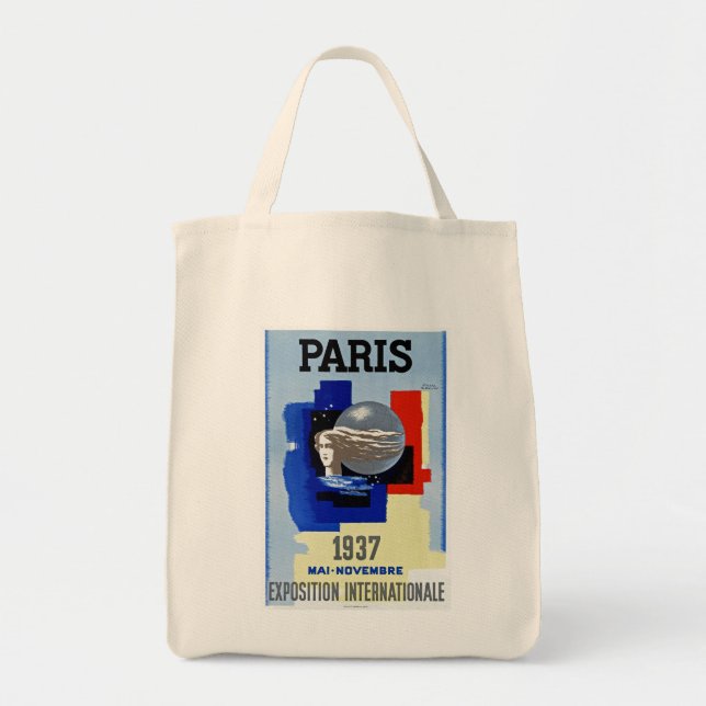 Bolsa Tote Paris 1937 ~ Exposição Internacional (Frente)