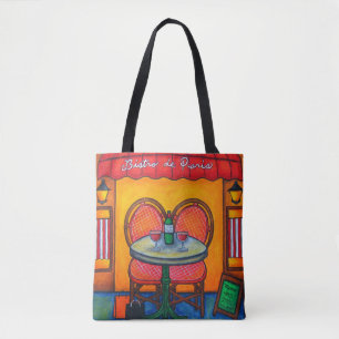 Bolsa Tote Paris Bistro Bag Por Lisa Lorenz