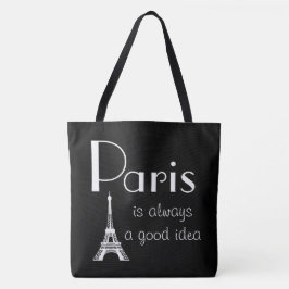 Bolsa Tote Paris é sempre uma boa ideia