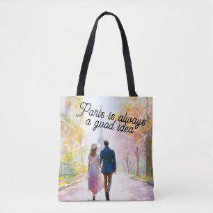 Bolsa Tote Paris é sempre uma boa ideia