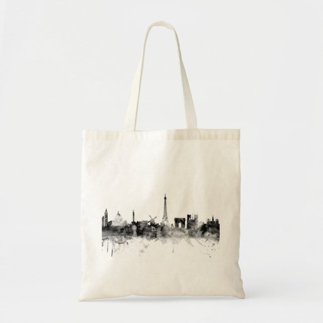 Bolsa Tote Paris França Skyline (Frente)