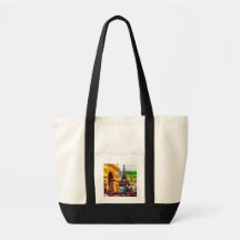 Paris to LA tote bag