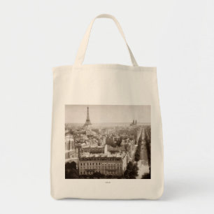 Bolsa Tote Paris: Vista aérea, 1900