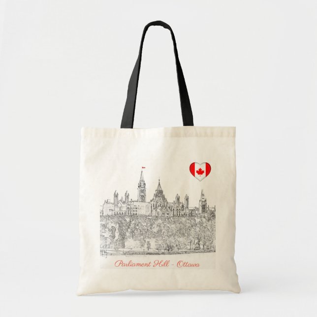 Bolsa Tote Parliament Hill in Ottawa - Ontario, Canada (Frente)