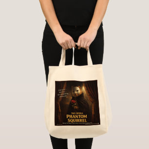 Bolsa Tote Paródia de Esquilo Fantasma da Ópera