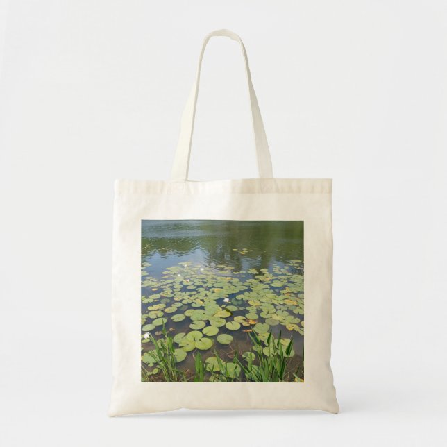 Bolsa Tote Parque Memorial Lily Pads (Frente)
