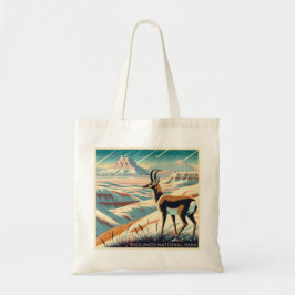 Bolsa Tote Parque Nacional Badlands Winter Souvenir Gift