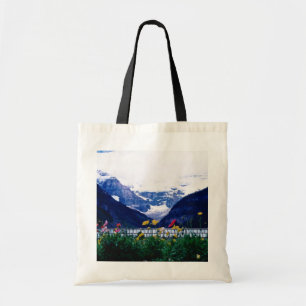 Bolsa Tote Parque nacional branco de Banff, flores de Lake