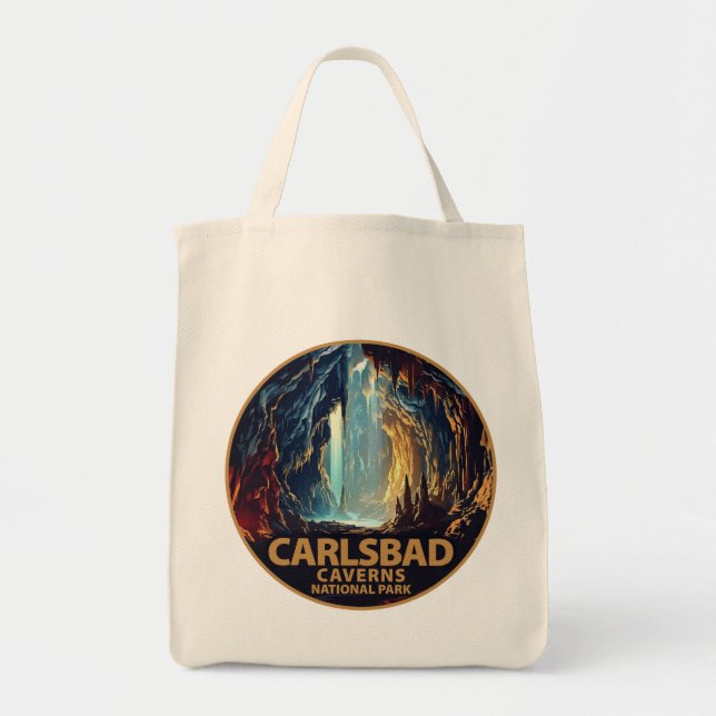 Bolsa Tote Parque Nacional Carlsbad Caverns (Frente)