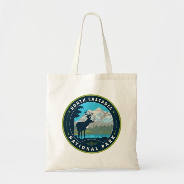 Bolsa Tote Parque Nacional das Cascades do Norte (Frente)