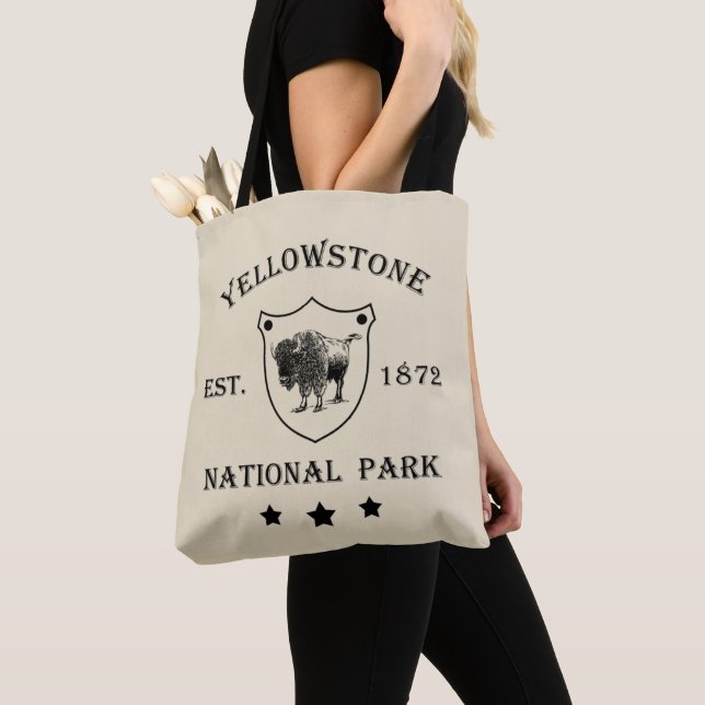 Bolsa Tote Parque Nacional de Yellowstone (Close Up)